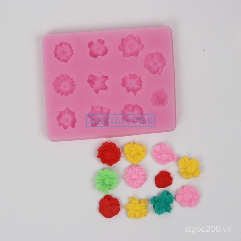 Khuôn Bánh Nướng Dụng Cụ Silicon Xà Phòng Handmade Tự Làm Đồ Dùng Khuôn Silicon Lỏng Bán Buôn M1018