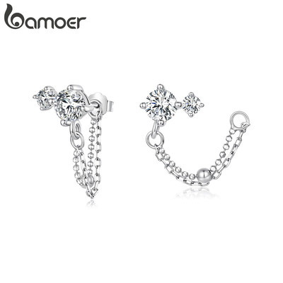 Bông tai Bamoer Bông tai tua rua Quà tặng trang sức cho nữ