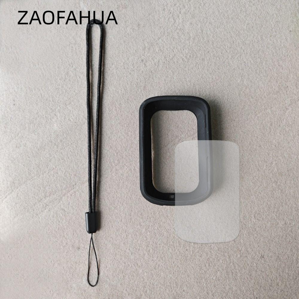 Vỏ bảo vệ ZAOFAHUA, Máy tính GPS xe đạp silicon chống rơi, Phim màn hình chống sốc chống bụi bền nhẹ