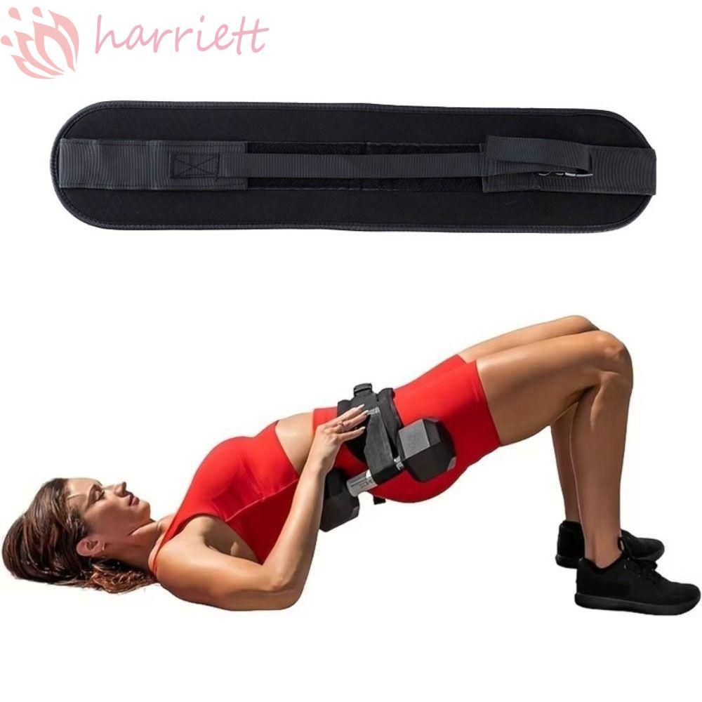 Đai tạ tạ HARRIETT, Đai lực đẩy hông thiết kế tiện dụng chống trượt, Dây tạ chịu trọng lượng có thể 