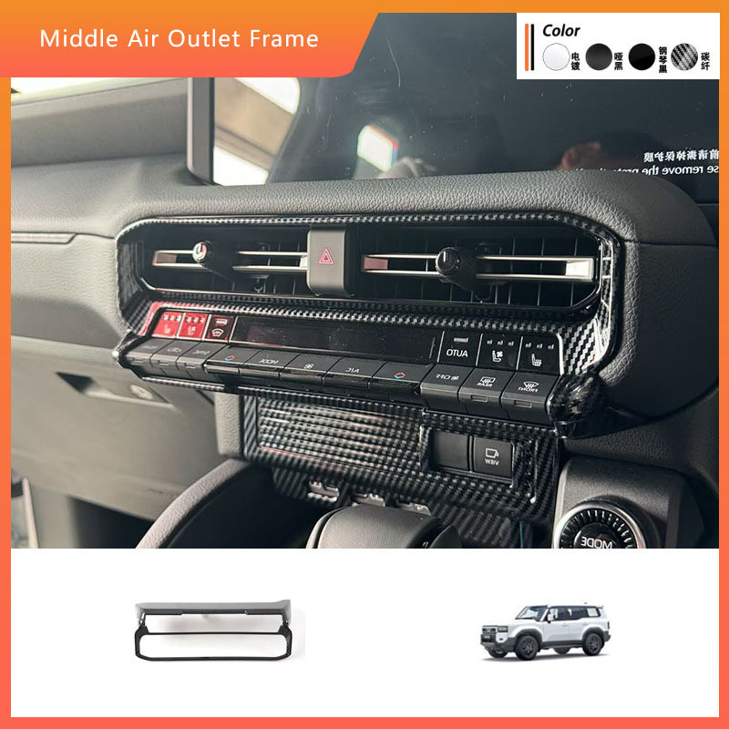 Thích hợp cho 24 Độc đoán Prado Cửa thoát khí giữa Lái xe bên phải Land Cruiser Land Cruiser LC250 N