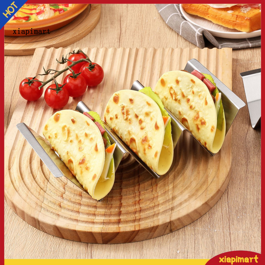 {xiapimart} Giá đỡ Burrito an toàn Giá đỡ Burrito bằng thép không gỉ Giá đỡ Taco Burrito Giá đỡ 2 / 