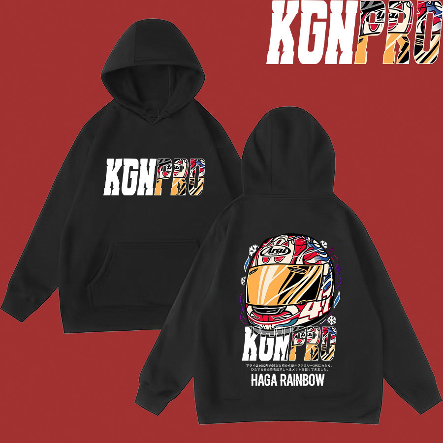 (Sẵn Sàng Giao Hàng) Áo Hoodie Arai HELMET cotton HOODIES Motocycle Không Thu Nhỏ 2025