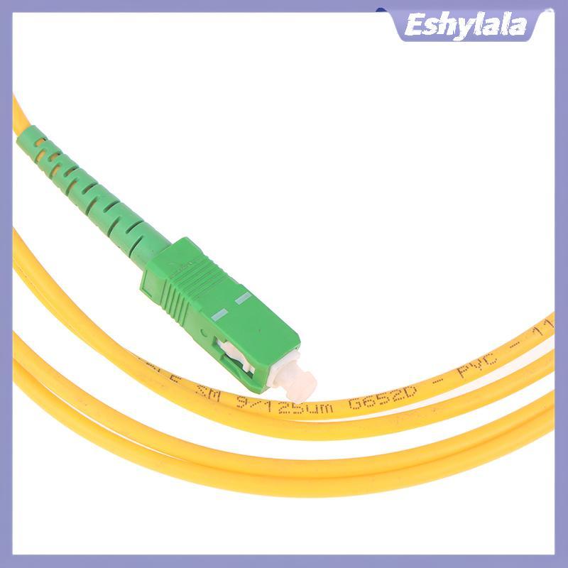 Dây nối quang Eshylala SC / APC-SC / APC Chế độ đơn 9 / 125 G652D LSZH 1m2m3m Cáp nhảy sợi quang