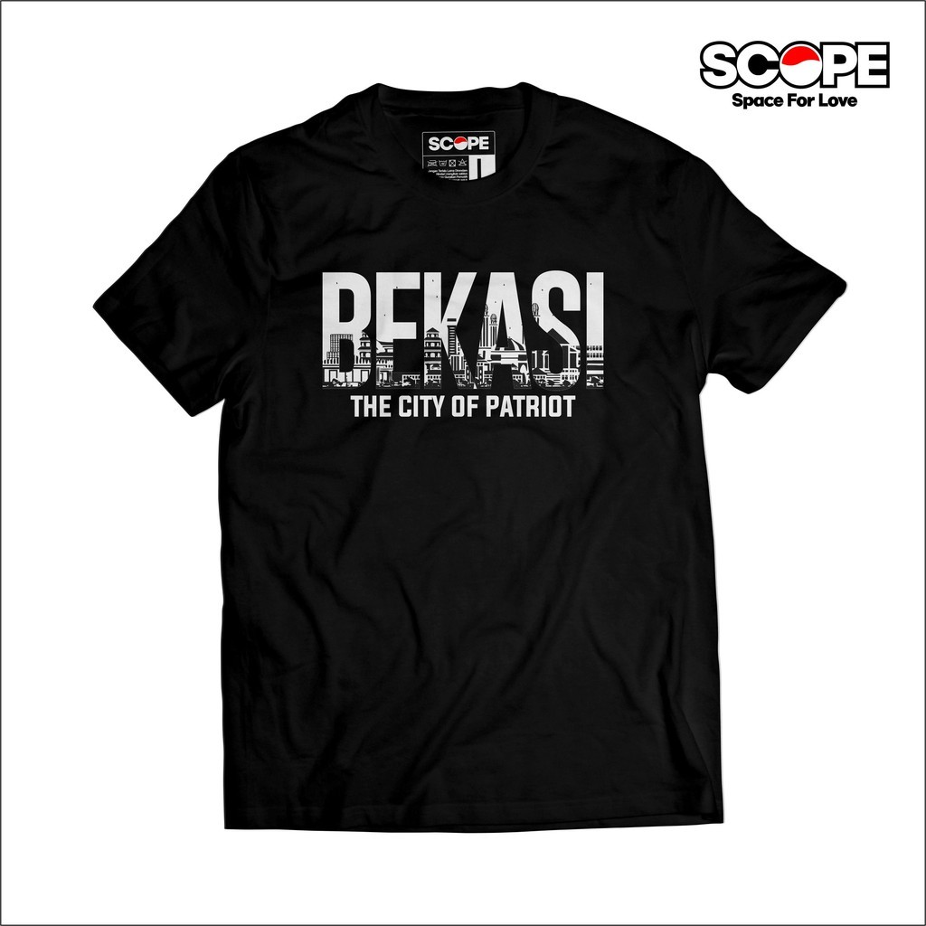 Phạm vi - Áo thun - Bekasi Thành phố yêu nước