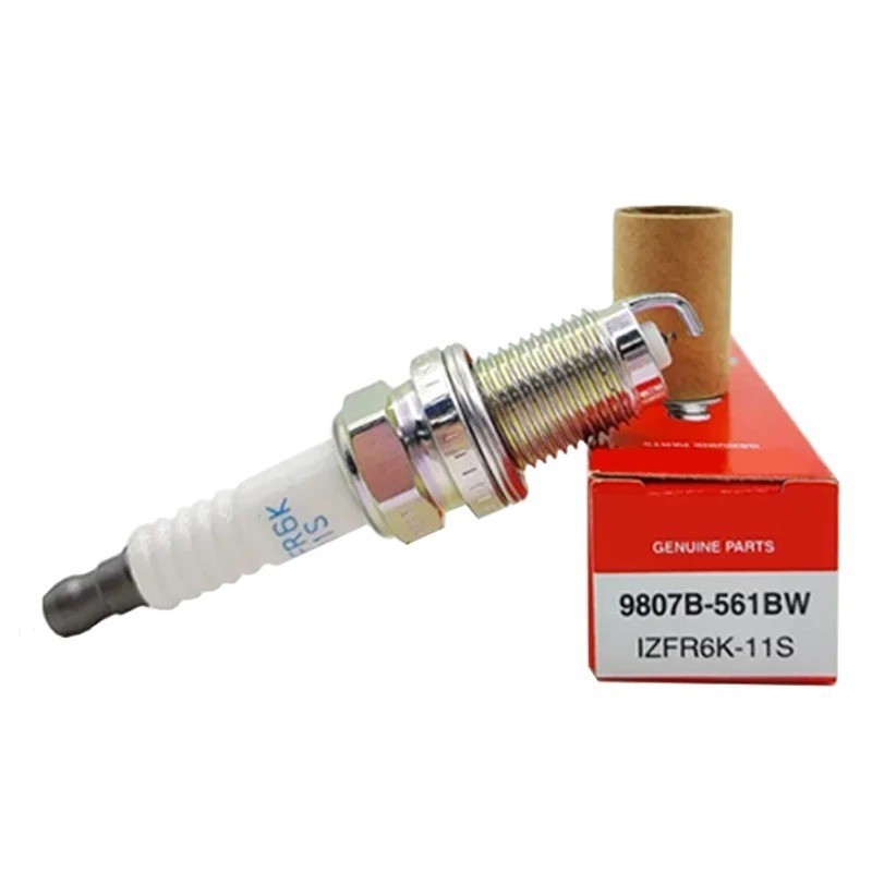 4 / 6 Chiếc Iridium Bugi 9807B-561BW IZFR6K-11S Cho CR-V FR-V Civic VIII FN1 FK2 FD1 FD7 1.8L 2.0L R