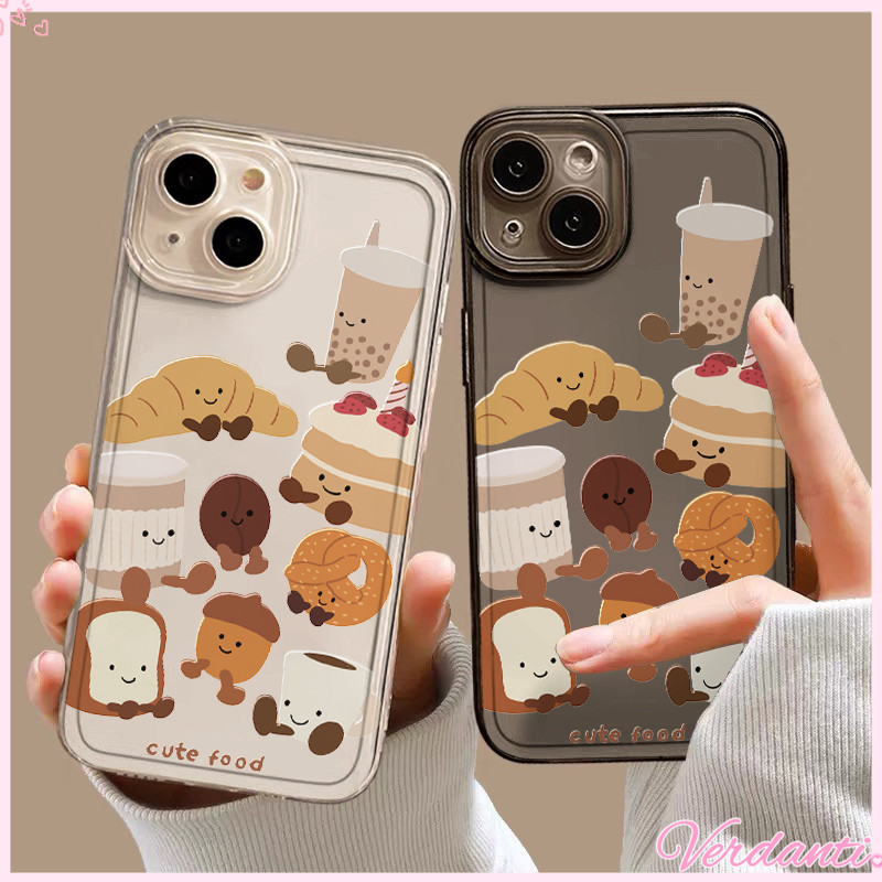 Ốp Lưng iPhone bánh bao jallycat Mềm mại trong suốt cho iPhone 11 12 13 14 15 16 ProMax X XR XS Max 