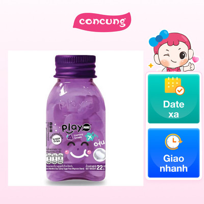 Kẹo the vị nho Playmore hũ 22g