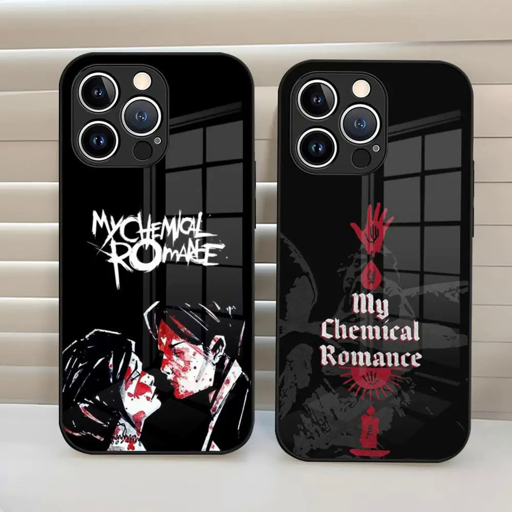 BL-1 My Chemical Romance Ốp lưng Kính Cường Lực Ốp Lưng Cho Samsung A35 A55 A15 A25 A53 A73 A04s A12