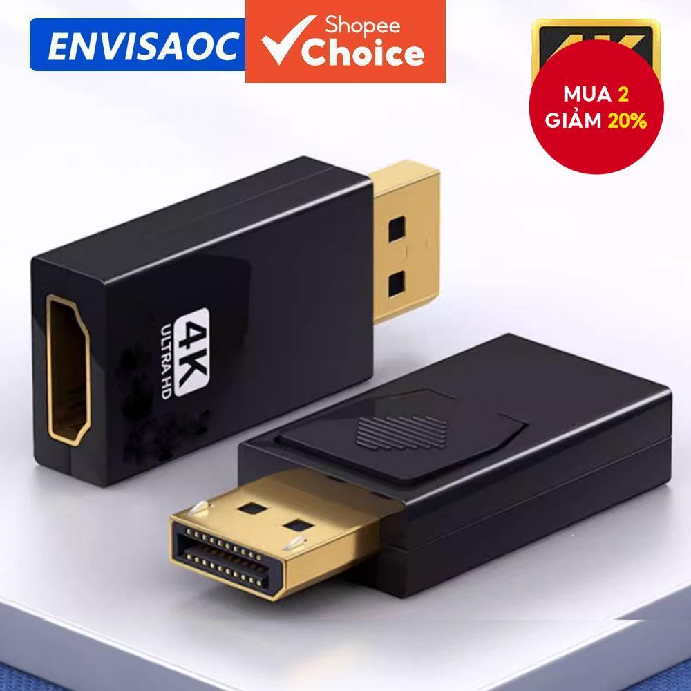 Full DP Sang HDMI Adapter 4K 1080P DisplayPort Sang HDTV Converter Cho PS5 PC TV Desktop