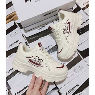 Giày Nữ Thể Thao Sneaker độn đế cao 4cm Siêu Nhẹ Bền Đẹp PUPU