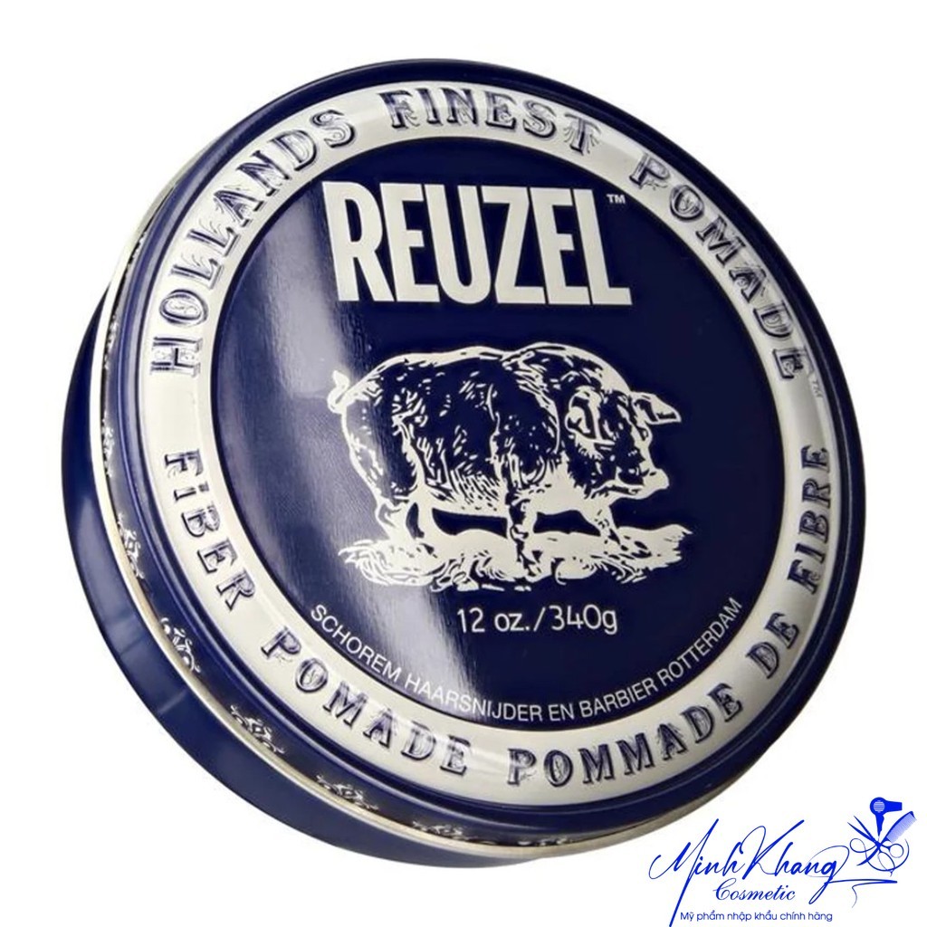 Sáp giữ nếp cứng độ bóng mờ Reuzel Fiber Pomade - MK
