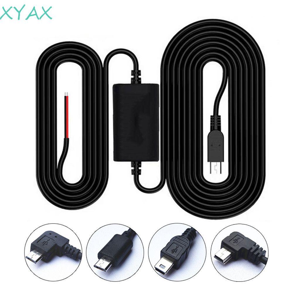 XYAX Car Dash Cam Wire 3.2m Bộ sạc Camera ô tô Dây sạc USB Phụ tùng ô tô Gương DVR Bộ cáp dây cứng D