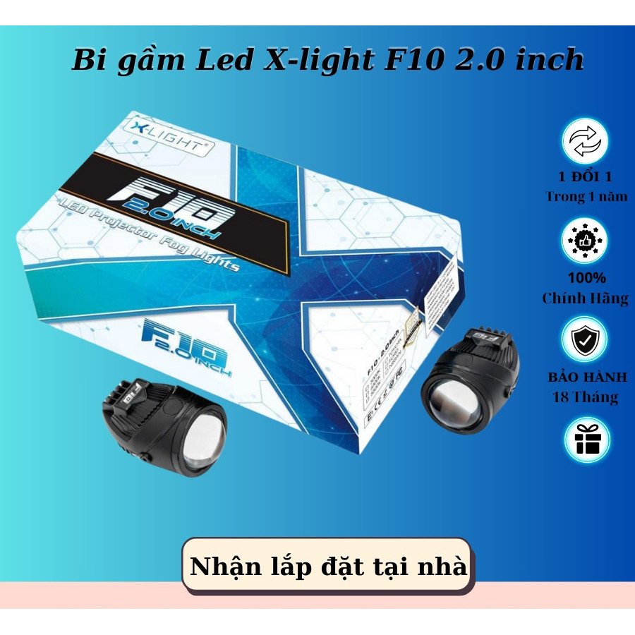 Bi gầm Led GTR X-light F10 2.0 inch