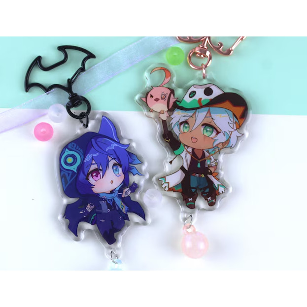 Genshin Impact - Ifa and Ororon keychains