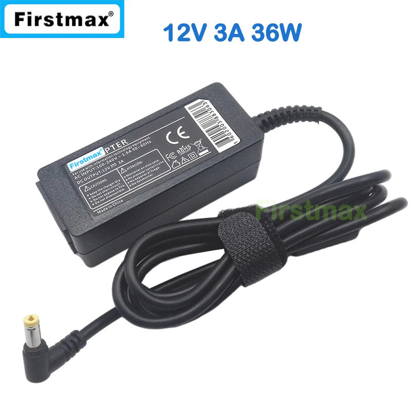 Bộ sạc chuyển đổi AC 12V 3A cho Beelink Mini S12 Pro Bộ xử lý N100 Windows 11 Văn phòng Mini PC Dây 