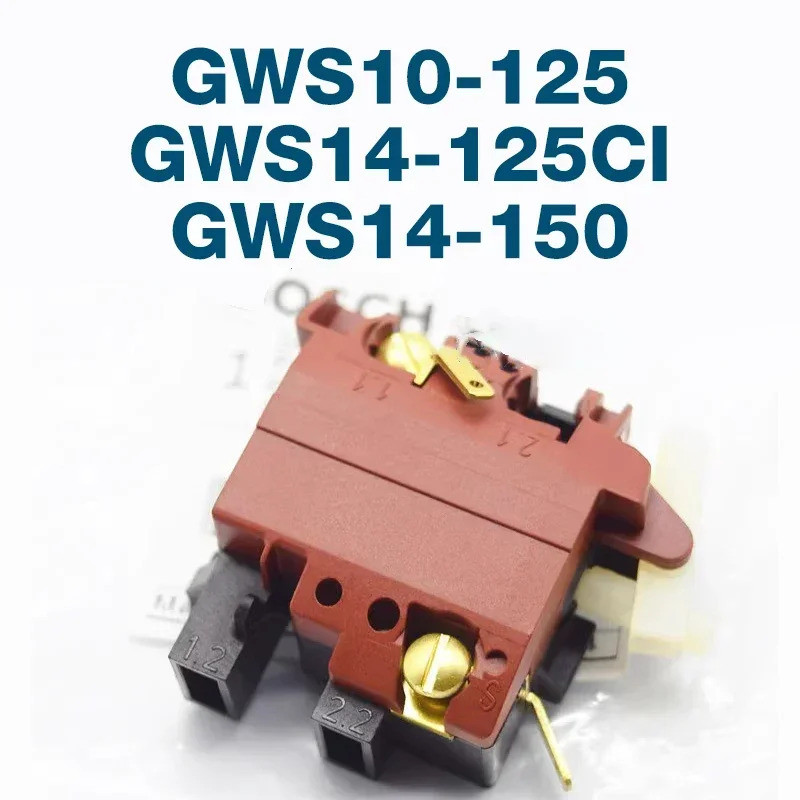 Công tắc chính hãng cho máy mài góc Bosch GWS10-125 GWS14-125CI GWS14-150CI Công tắc dừng khởi động 