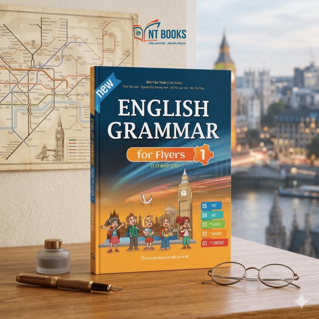 Sách - English Grammar for Flyers 1 (có đáp án) - MT