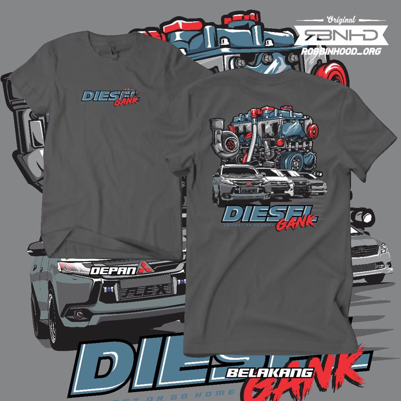 Diesel Gank Vol. 1 Áo thun Diesel Power Jersey
