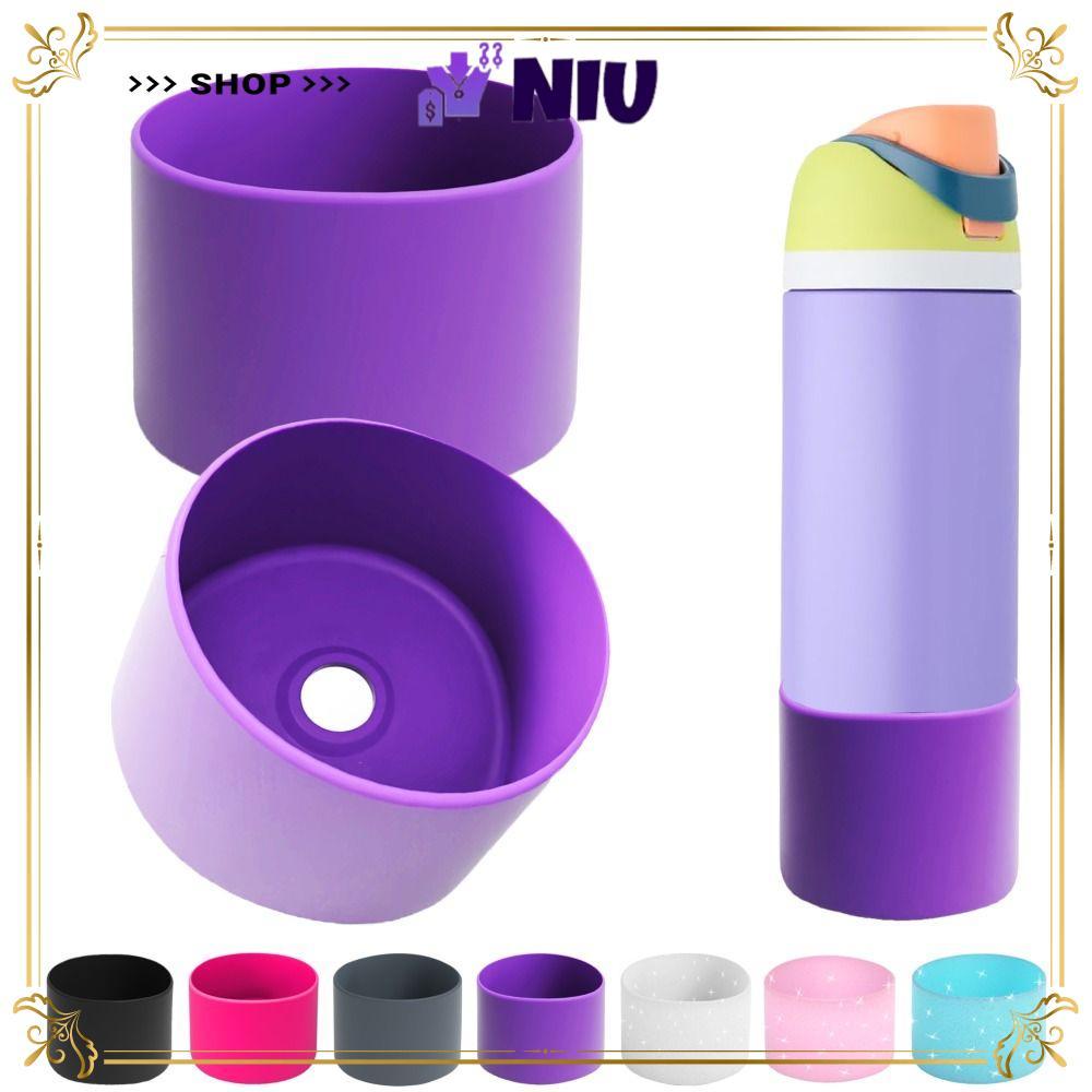 NIU Silicone Cup Đệm Bảo Vệ, Bình Nước Boot Bình Nước Nắp Đáy Cốc Bảo Vệ, Phụ Kiện Bình Nước Chống T