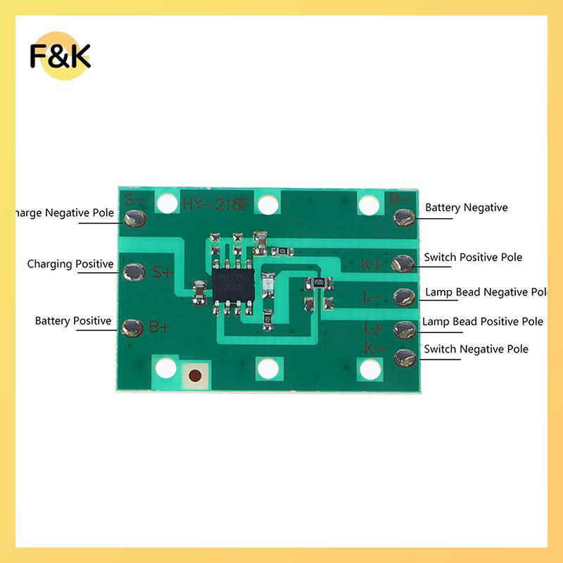 Bảng mạch đèn pha đa năng F & K Zoom 3.7V Bảng mạch đèn pha lấy nét cố định Đèn Flash mạnh và yếu Ba