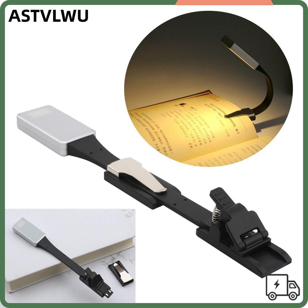 ASTVLWU Reading Clip Light Bảo vệ mắt di động Kindle eBook Readers Đèn mờ vô cấp