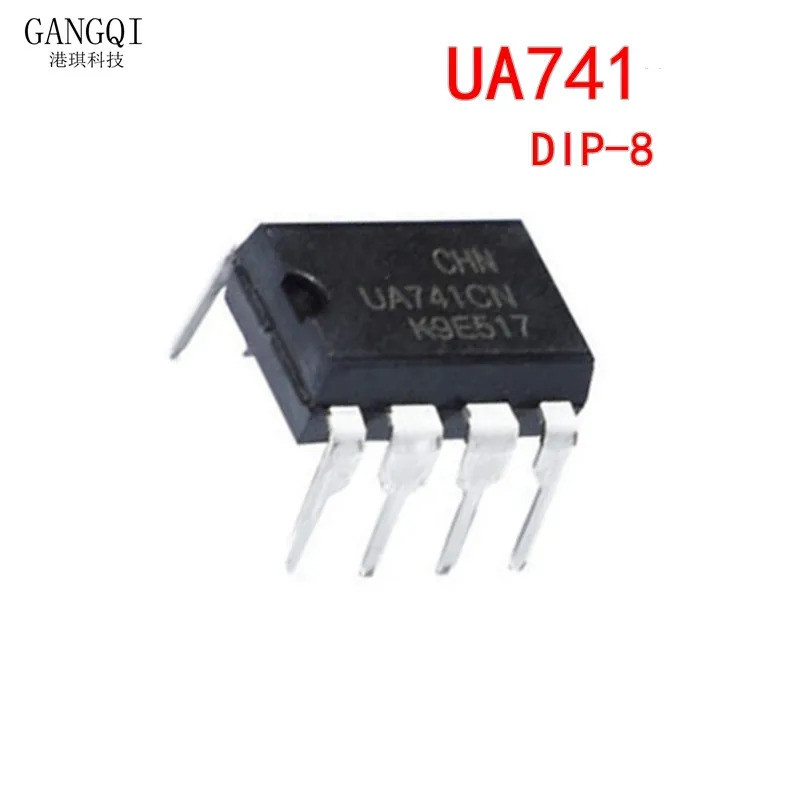 20 CHIẾC DIP IC 8Pins UA741CN UA741CP UA741 LM741 741 DIP-8 IC mới