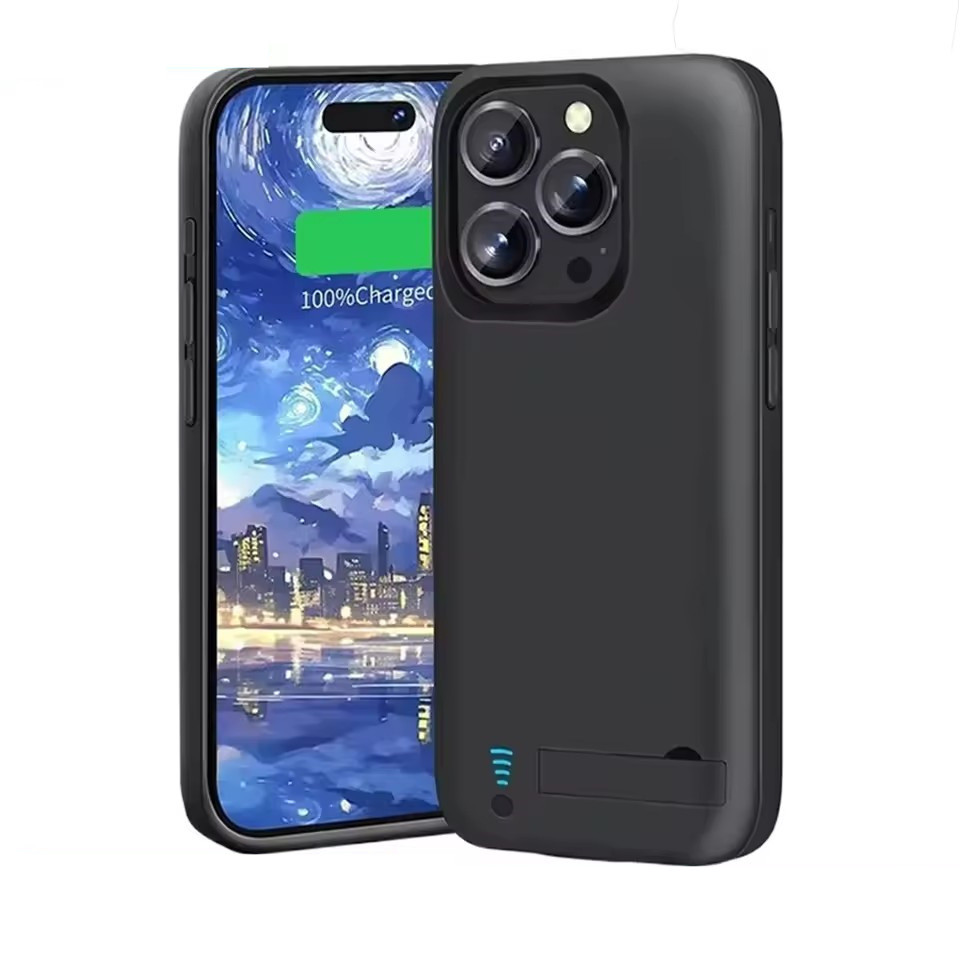 [JLK] Ốp Pin 6000Mah Cho iphone 16 Plus 17 Air 15 14 13 Mini 12 Pro Max 6 6S 7 8 Vỏ Sạc Pin Power Ba