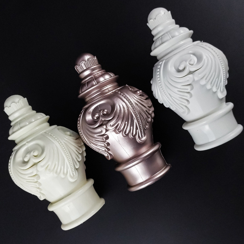 Bộ Phận Rèm Đầu Thanh Rèm Hai Đầu Phụ Kiện La Mã Thanh Rèm Đầu Thanh La Mã Thanh Thanh 3.2cm PAKI