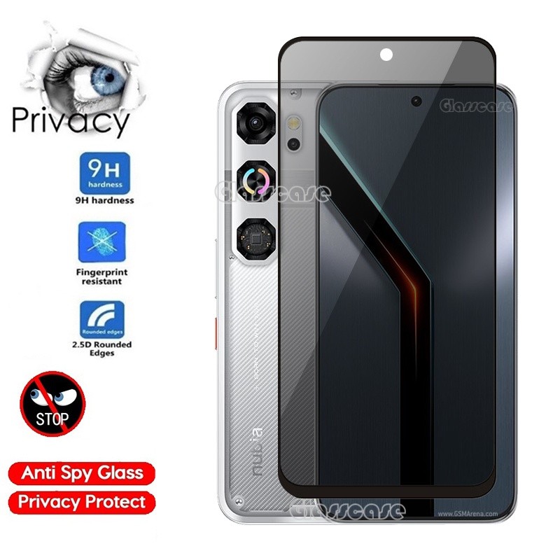 2 Chiếc Bảo Vệ Màn Hình Riêng Tư Kính Cường Lực Cho ZTE nubia Neo 5 GT Pro 5GT 5Pro Neo5 GT Neo5GT N