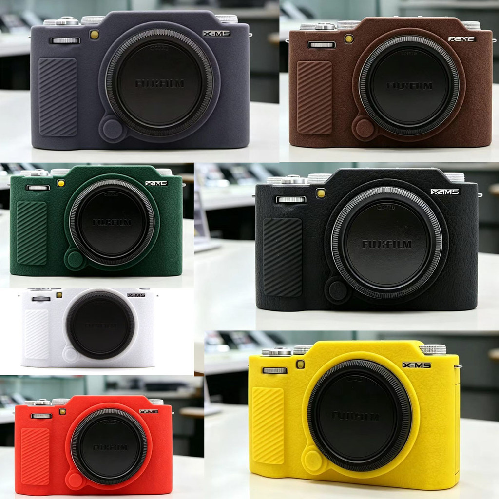 Ốp Lưng Silicon Fujifilm XM5 Camera Case Túi Nửa Thân Cho Fujifilm XM5