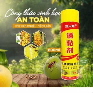 Bẫy xịt ruồi vàng chai thế hệ mới - Hiệu quả với cả ruồi đực, ruồi cái cây ăn trái và rau hoa màu - h2t farm