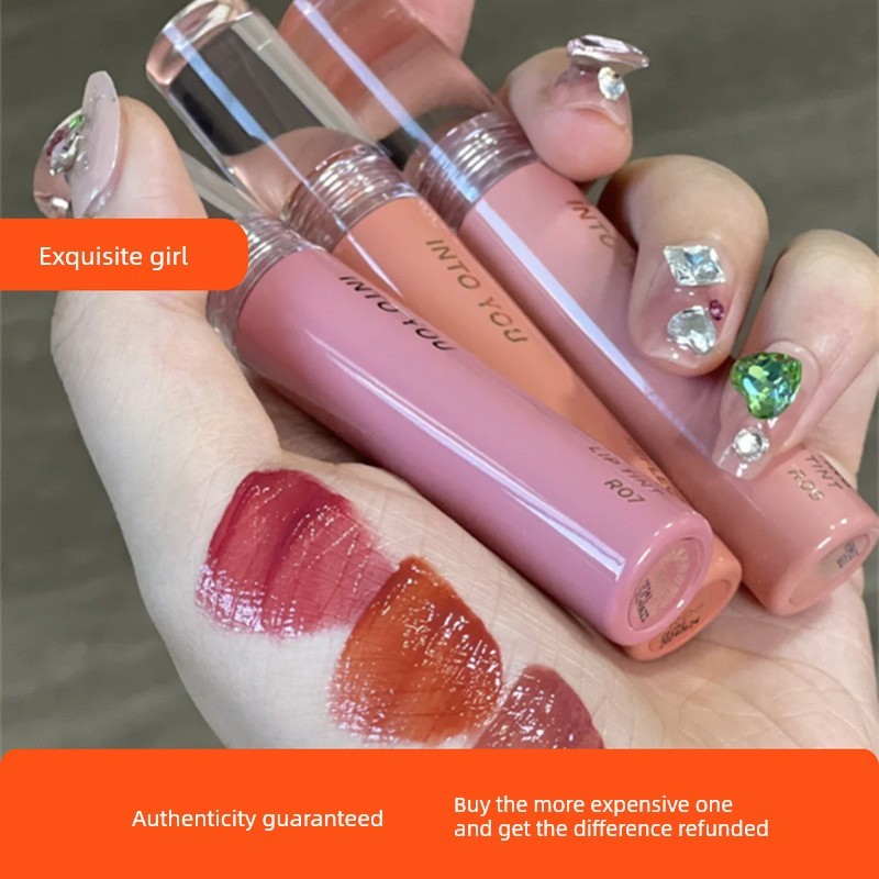 son bóng chính hãng son bóng lì lâu trôi INTOYOU Syrup Lip Gloss g01 Sweet Lip Gloss g04 Water Gloss