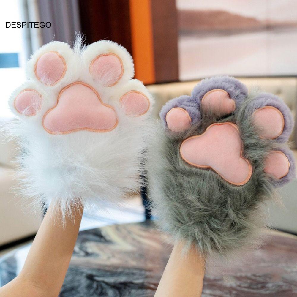 Găng tay cosplay lông thú dày ấm áp cho fursuit và kigurumi