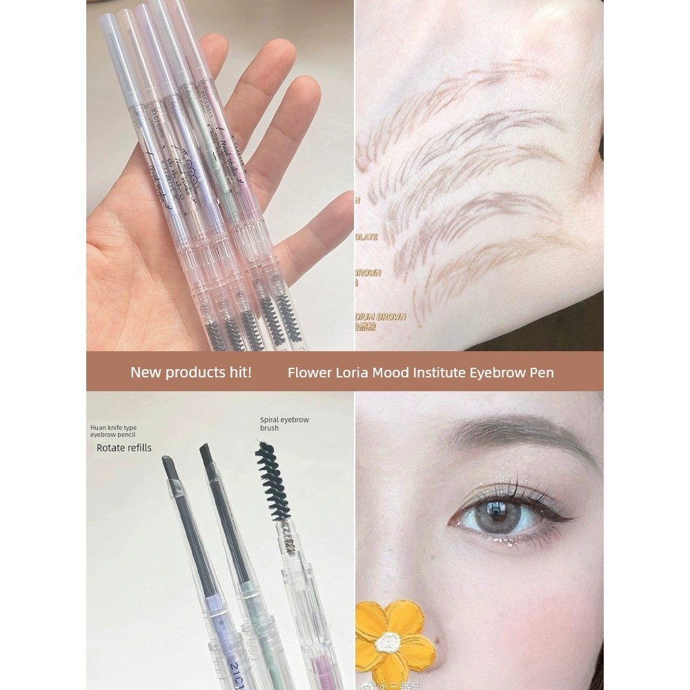 chì kẻ mày chì kẻ lông mày Bút chì kẻ mày hoa Lelia siêu mịn FLORTTE