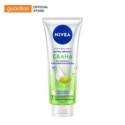 Tinh Chất Dưỡng Thể Nivea Vitamin Body Serum Extra Bright C & AHA 300ml | Guardian Việt Nam