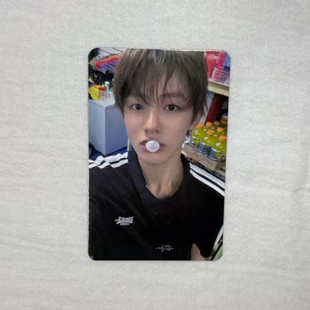 Cortis nghiêm thành viên br may mắn thẻ 4 may mắn thẻ phun bong bóng nghiêm thành viên thẻ nhỏ