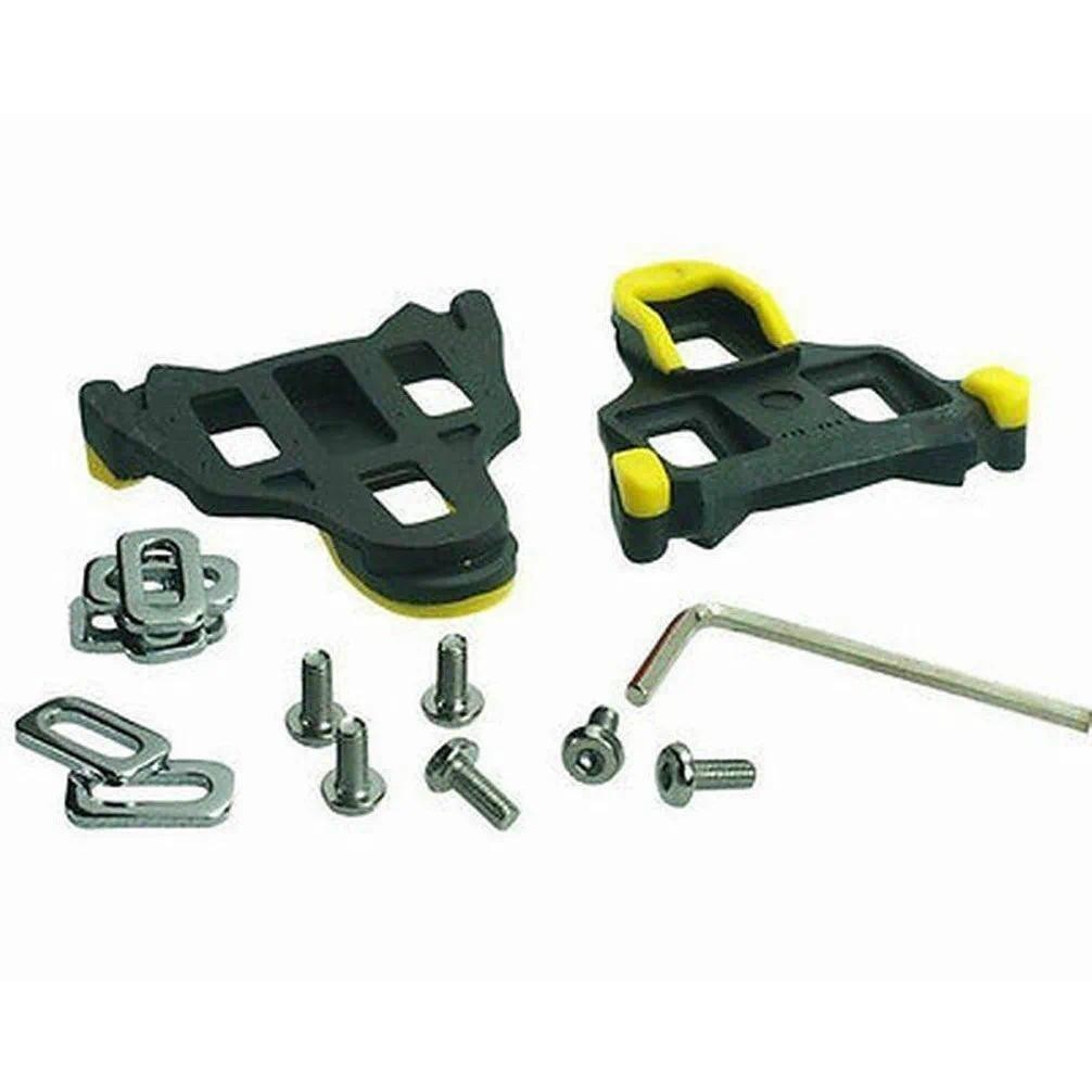 Bàn đạp xe đua carbon Shimano Ultegra PD-6800 với bộ phận kèm theo gồm miếng đế gắn SPD-SL và SM-SH1