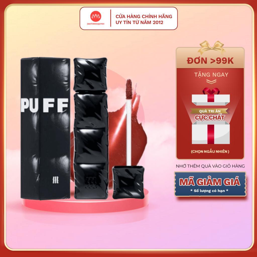 ( Phiên bản mới ) Son Kem Merzy The First Velvet Tint #V6 Firenze Negroni Ver Puffer