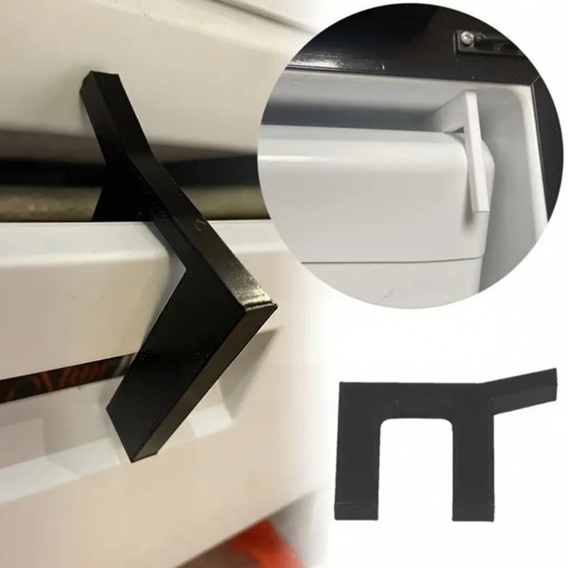 XY RVs Ngăn chặn cửa tủ lạnh Ngăn chặn cửa trượt và mất nhiệt độ Phụ kiện RVs