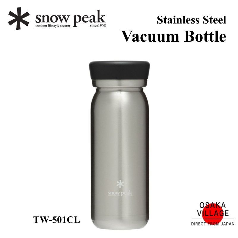 Snow Peak Stainless Steel Vacuum Bottle M500 Clear TW-501CL