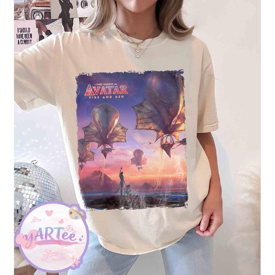 Áo thun Avatar 3 - In Hình Poster Phim & Phong Cảnh Pandora - Nam Nữ