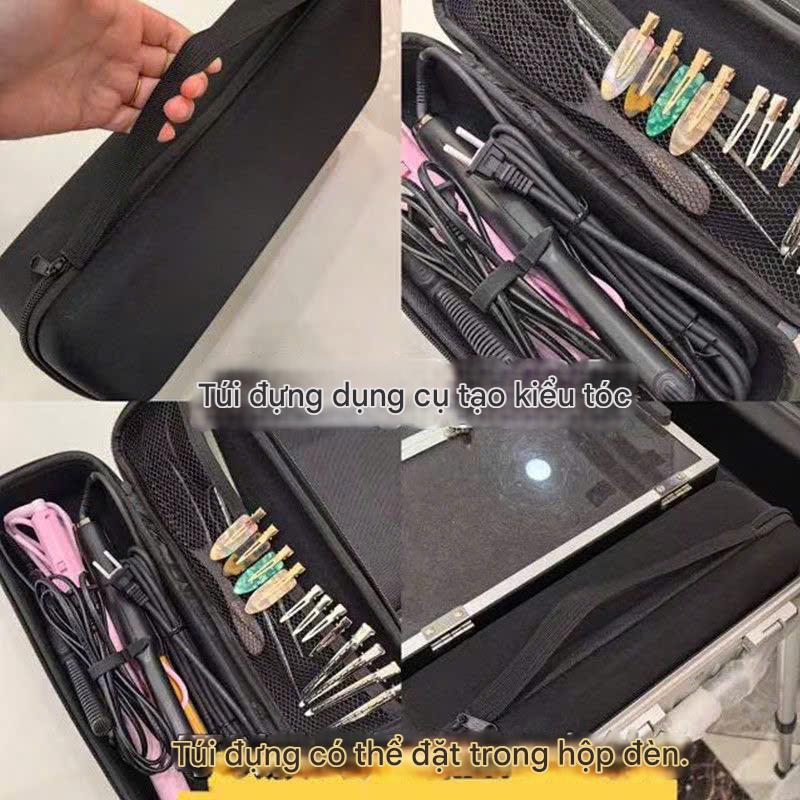 Túi hộp đựng đồ làm tóc trang điểm chuyên nghiệp chống thấm nc dung tích lớn 35x10x10 -COP11