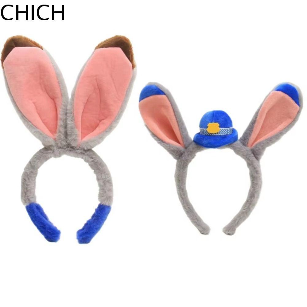 Băng đô tai thỏ Judy Hopps - Mềm mại và dễ thương cho cosplay anime hay hàng ngày
