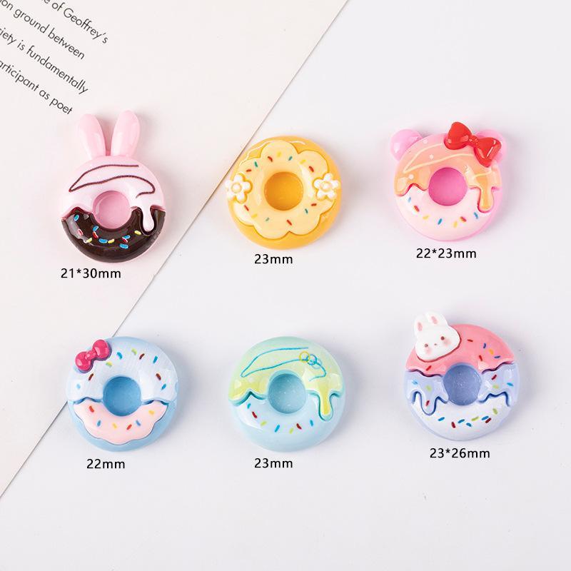 Trang Trí Ô tô Bàn Làm Việc Donut Dễ Thương Bộ 6 Cái Tăng Tính Thẩm Mỹ Cho Không Gian Thiết Kế Đáng Yêu 5