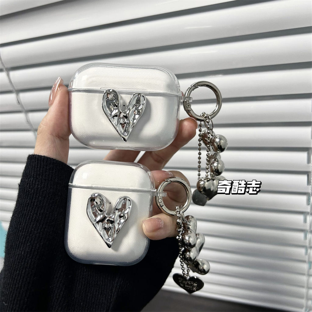 bảo vệ tai nghe trong suốt độc đáo phong cách mát mẻ đơn giản E17 2RJS