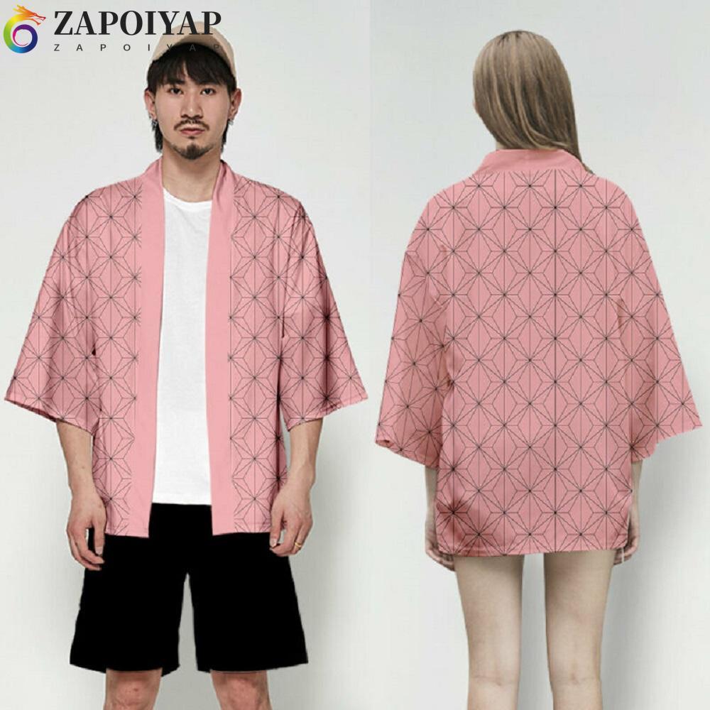 Zapponiyap Áo Khoác Cosplay Style Tomioka Giyuu Cho Halloween Plus Size