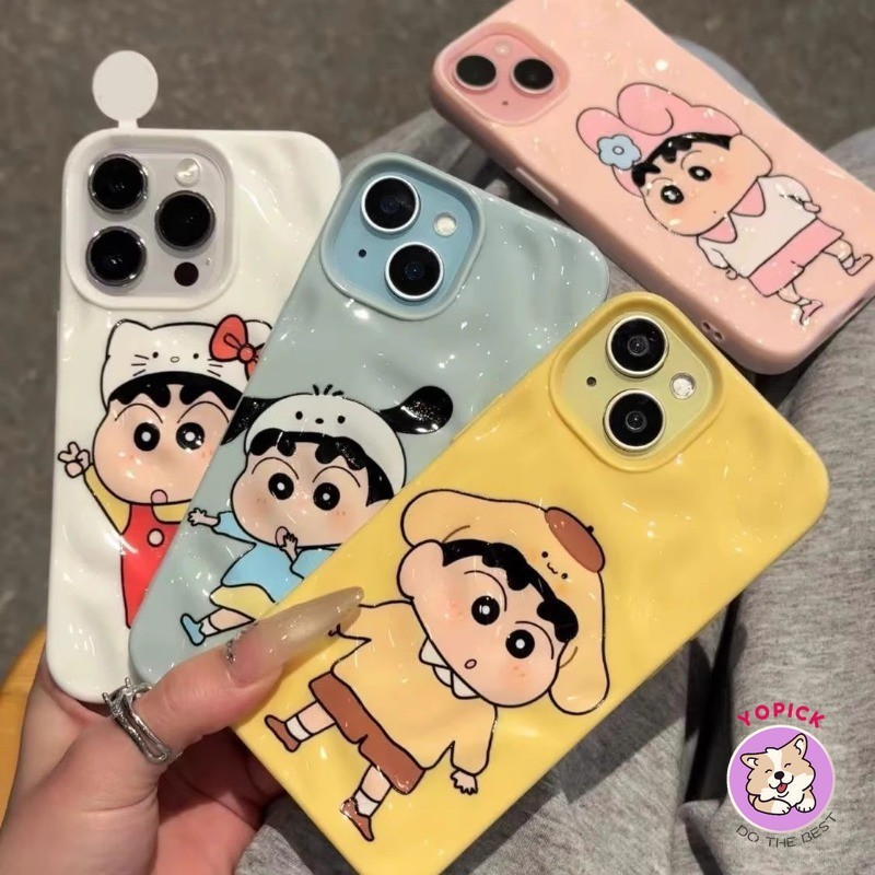 Suitable for IPhone 16 15 14 13 12 11 Pro Max X XR XS Max 7 8 Plus Cute cartoon boy  Phone Case Cart