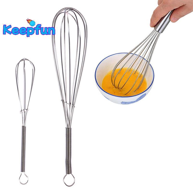 [Keepfun] 1pcs Egg Beater Cooking Tool Hand Whisk Mixer for Eggs Kitchen Accessories [New]