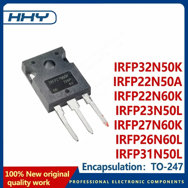 5 Chiếc IRFP32N50K 32N50 IRFP31N50L IRFP27N60K IRFP26N60L IRFP23N50L IRFP22N60K IRFP22N50A TO247 Hiệ